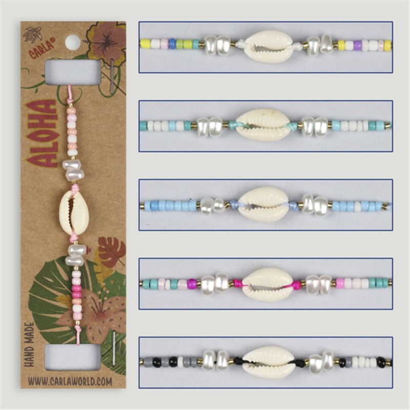 Adjustable bracelet. Style: cypraea Adjustable bracelet. Style: cypraea
