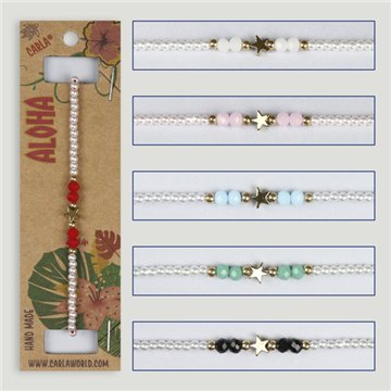 Bracelet réglable. Modèles assortis
