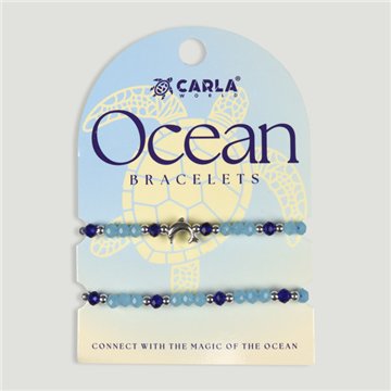 OCEAN. Pulsera cordón ajustable. Modelo Delfín