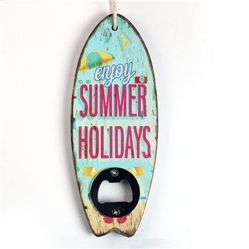 Abrebotellas souvenir. Modelo Tabla de Surf. 17 cm aprox.