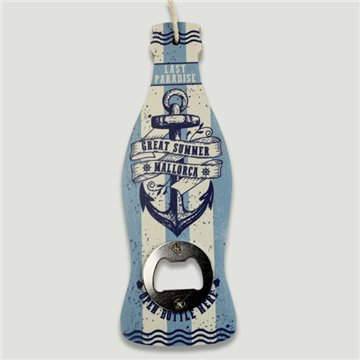 Abrebotellas souvenir. Modelo Botella refresco. 6,50x19 cm