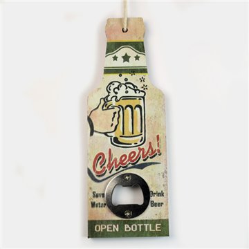 Abrebotellas souvenir. Modelo Botella. 7x20 cm