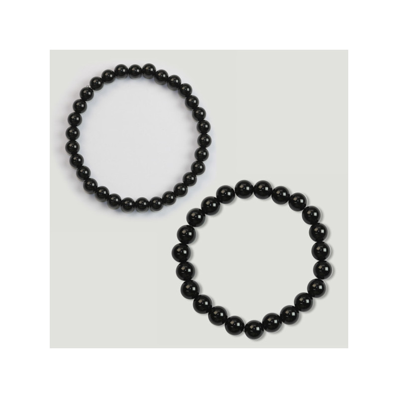 Gancho 40. Pulseira Bola 6 e 8mm. Ônix. Gancho 40. Pulseira Bola 6 e 8mm. Ônix.