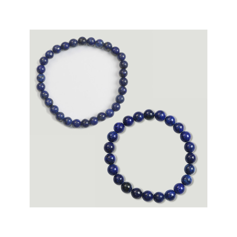 Gancho 48. Pulseira Bola 6 e 8mm. Lápis lazúli. Gancho 48. Pulseira Bola 6 e 8mm. Lápis lazúli.