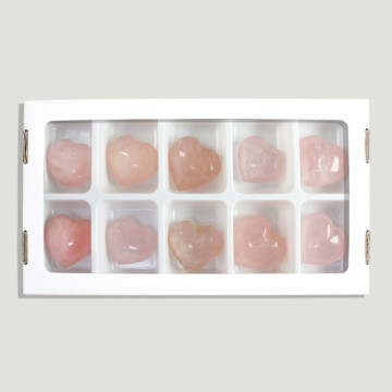 Madagascar Rose Quartz Heart 3-4,5cm