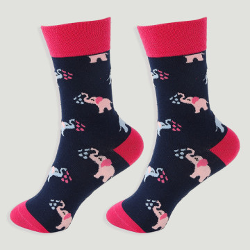 Gancho 62 – Par calcetines. Modelo: Elefante