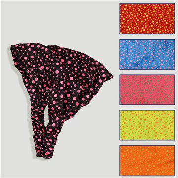 Bandana. Pois irréguliers. Couleurs assorties