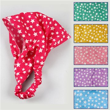 Bandana. Étoiles 02. Couleurs assorties