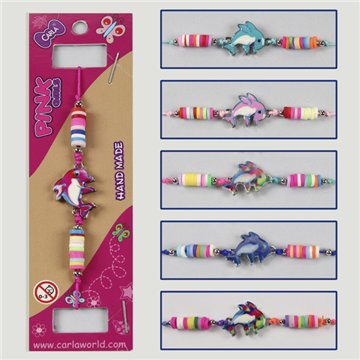 Bracelet ajustable. Dauphin. Styles assortis