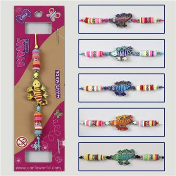 Bracelet ajustable. Gecko. Styles assortis