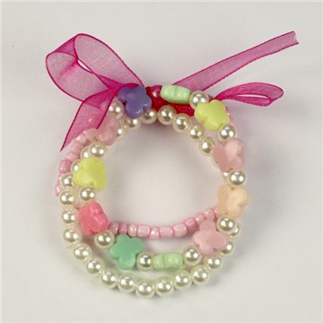 Bracelet nœud. Papillons. Styles assortis