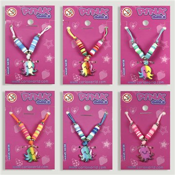 Pendentif réglable. Pieuvre. Styles assortis