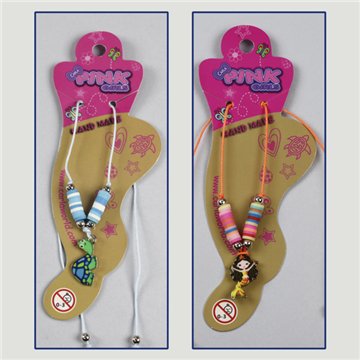 Tobillera ajustable. Tortuga/Sirena. Modelos surtidos