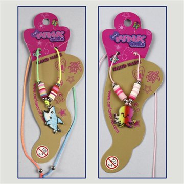 Bracelet de cheville ajustable. Requin/Pieuvre. Styles assortis