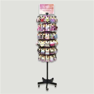 HAIR ESSENTIALS. Display with 864 pieces