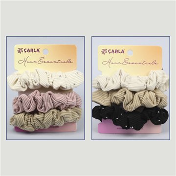 Scrunchie hair tie. Crystals. Assorted colors