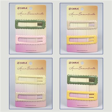 Hair clips set. Spring. Assorted
