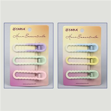 Hair clips set. Gradient. Assorted