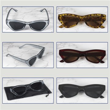 Óculos de sol. Retro Cat Eye. Cores sortidas