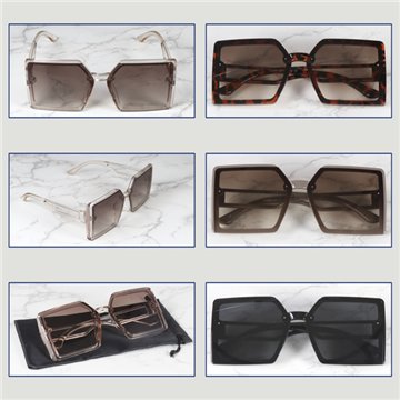 Gafas de sol. Geometric Oversized. Colores surtidos