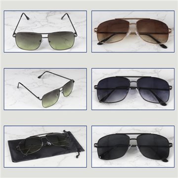 Gafas de sol. Line Aviator. Colores surtidos