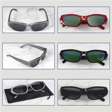Óculos de sol. Estilo 90 02. Cores sortidas