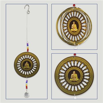 Spinner Chakras. Buddha. 10x20cm