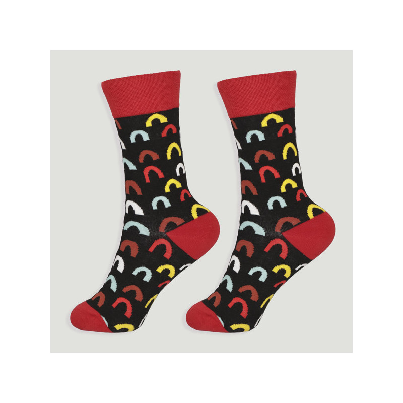 Gancho 69 – Par calcetines. Modelo: Arcos colores Gancho 69 – Par calcetines. Modelo: Arcos colores