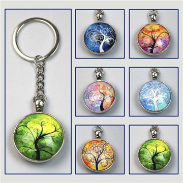 Double-sided keychain. Tree of Life 2. Assorted