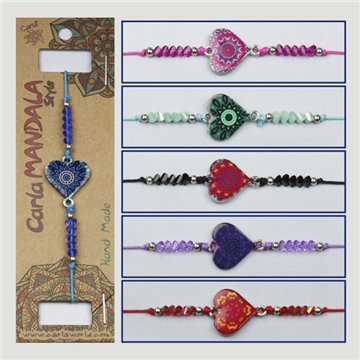 Silver-plated Heart Bracelet. Assorted