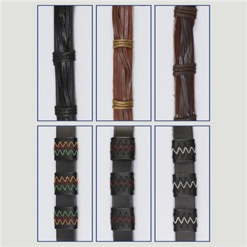 Leather bracelet. Flat. Assorted