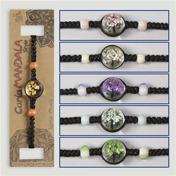 Sphere bracelet. Tree + Butterfly. Assorted