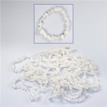 Crystal Quartz chip bracelet