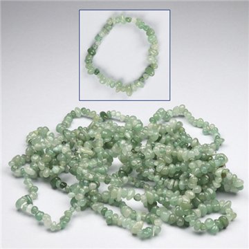 Green Aventurine chip bracelet