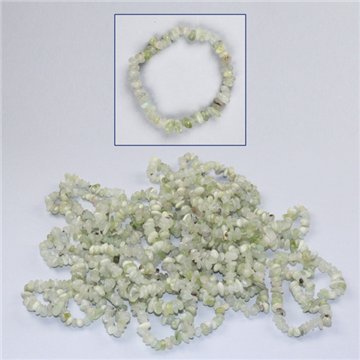 Jade chip bracelet