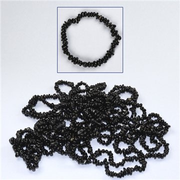 Onyx chip bracelet
