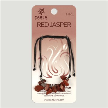 Jaspe Rojo. Pulsera Chip