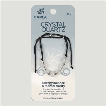 Cristal Roca. Pulsera Bolas