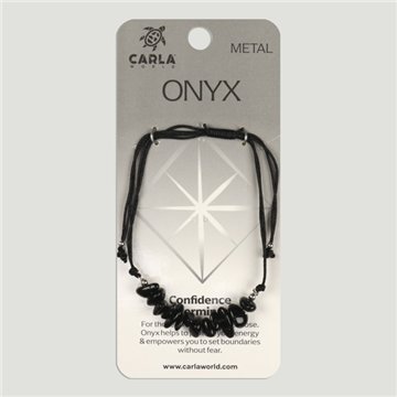Ónix. Pulsera Chip