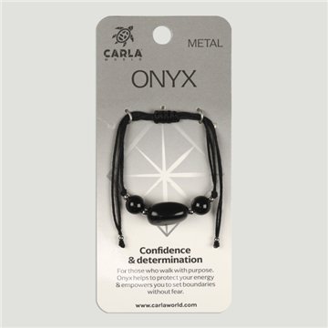 Ónix. Pulsera Roda + 2 bolas