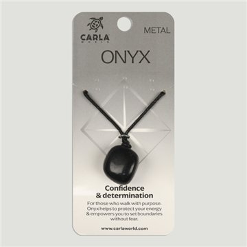 Ónix. Colgante Rodado
