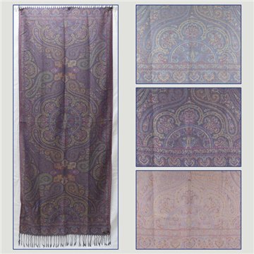 100% Polyester Pashmina. 68x172cm. Assorted colors. Model 18