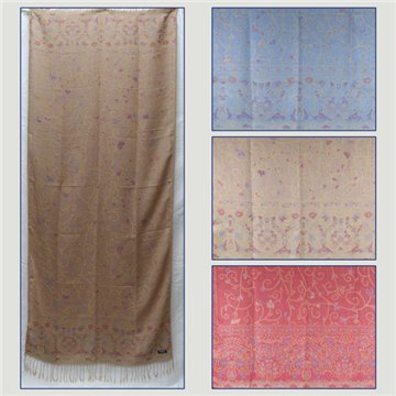 Pashmina 100% Poliéster. 68x172cm. Colores surtidos. Modelo 24