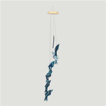 Agate mobile. 7 sizes. Dolphins