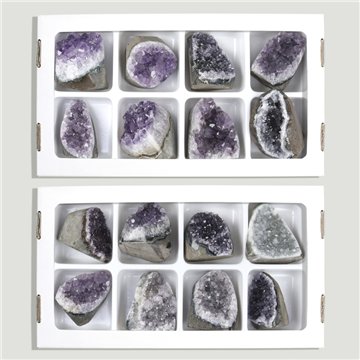 Amethyst Druzy. Extra Quality. Cut base. Approx. 50-150