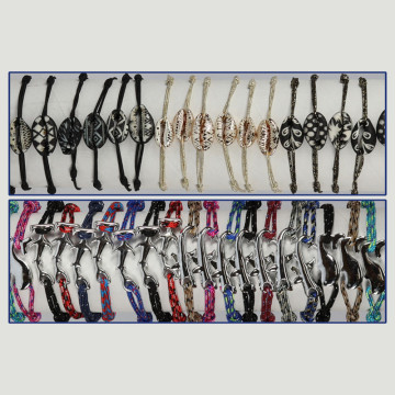 Pulsera Verano. Cypraea/Animales marinos. Surtidos