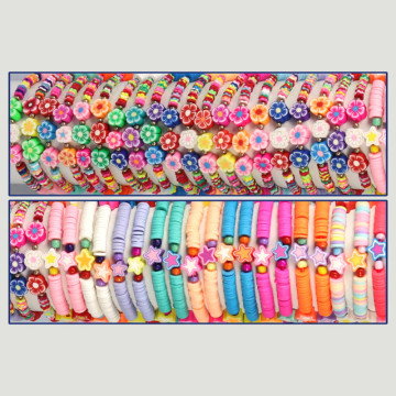 Pulsera Verano. Estrellas/Flores. Surtidos