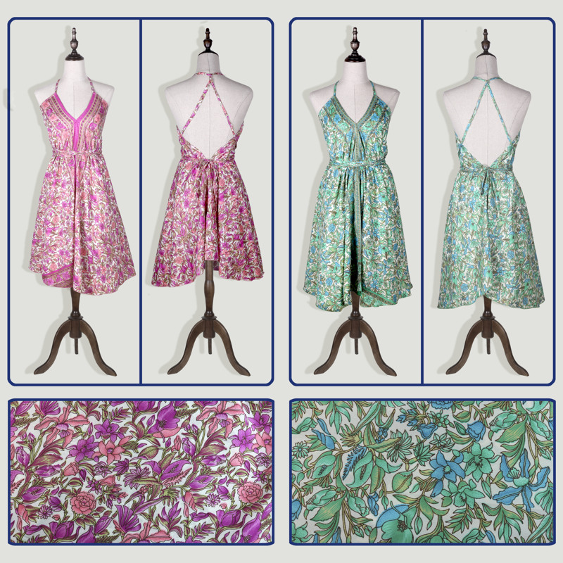 Vestido corto poliéster. Modelo Inoa. Talla única Vestido corto poliéster. Modelo Inoa. Talla única