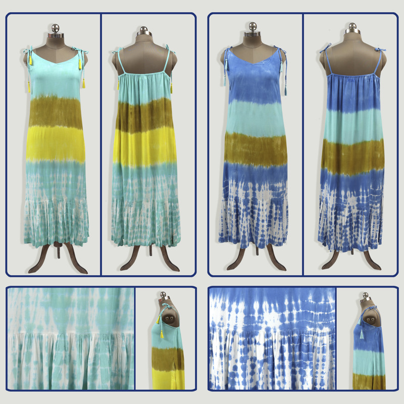 Vestido playa viscosa. Modelo degradé. Talla única Vestido playa viscosa. Modelo degradé. Talla única