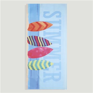 Toalla playa. Modelo Surf summer. 80x170cm